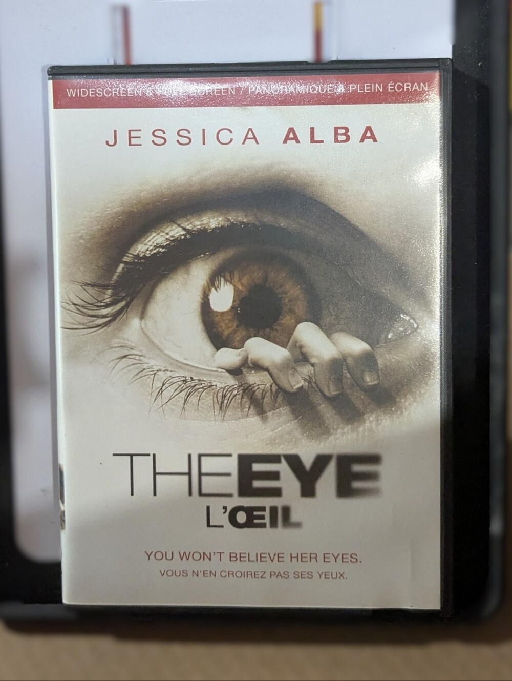 The Eye Horror Movie Jessica Alba  DVD